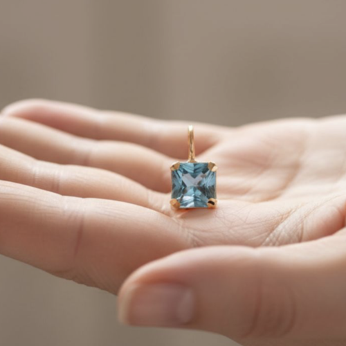 Pendentif bella or 18 carats