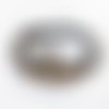 Bracelet shambala oeil de tigre, perles 6 et 8 mm. doré pierre fine semi-précieuse quartz véritable