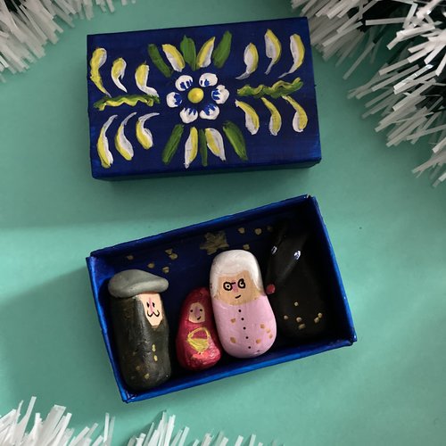 Crèche contée : le petit chaperon rouge !