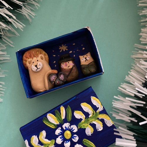 Mini crèche et conte traditionnel