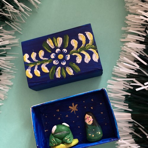 Crèche et conte traditionnel