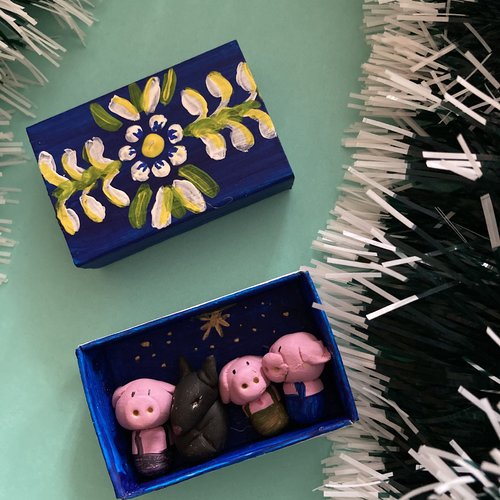 Crèche et conte traditionnel