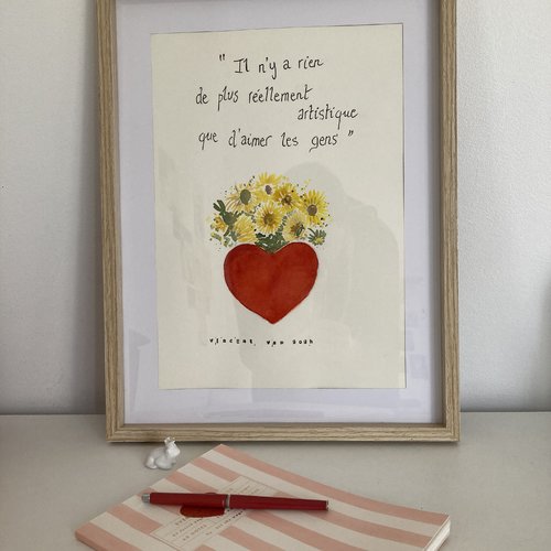 Affiche citation amour