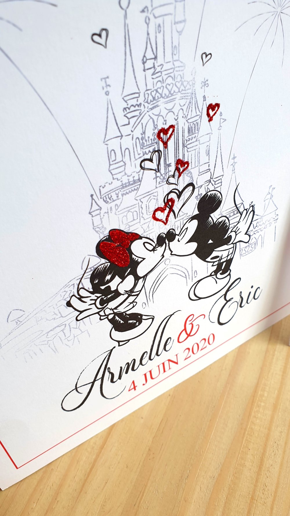 Sticker mural enfant Minnie Mouse, Doux Revês
