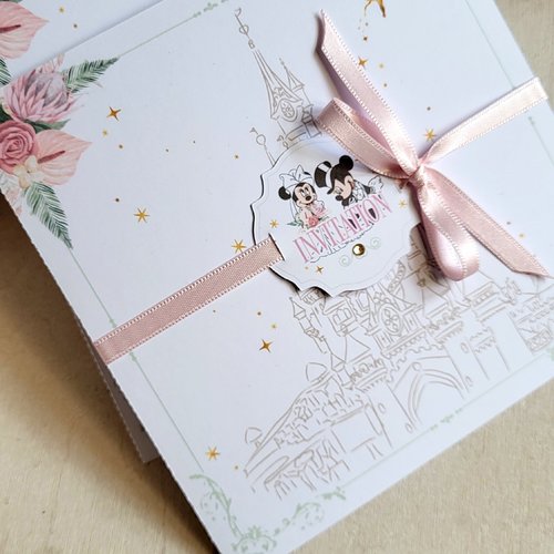 Faire-part / invitation bohème - disney - thème au choix - baptême / communion / mariage / anniversaire