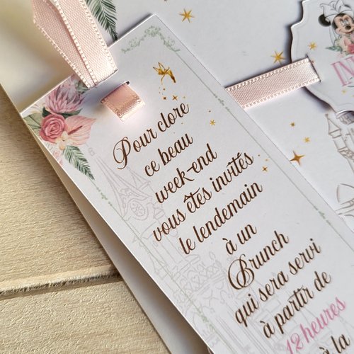 Coupon à personnaliser - disney boho