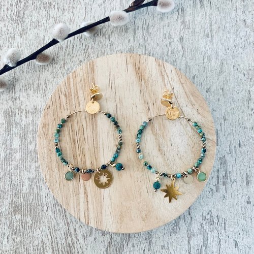 Boucles d'oreilles terra