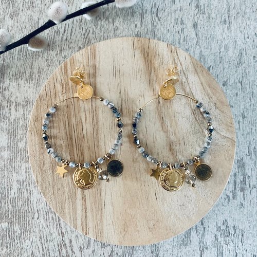 Boucles d'oreilles terra