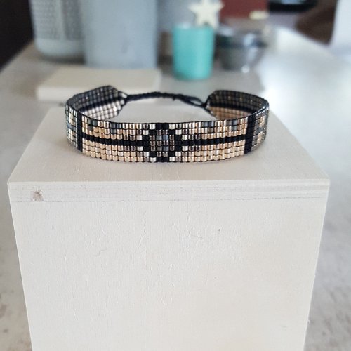 Petite manchette tissée isadora