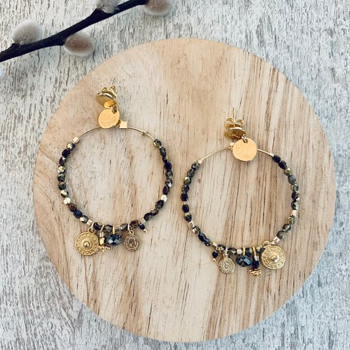 Boucles d'oreilles terra