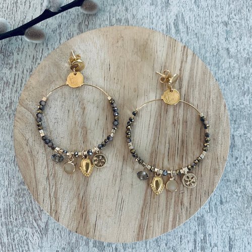 Boucles d'oreilles terra