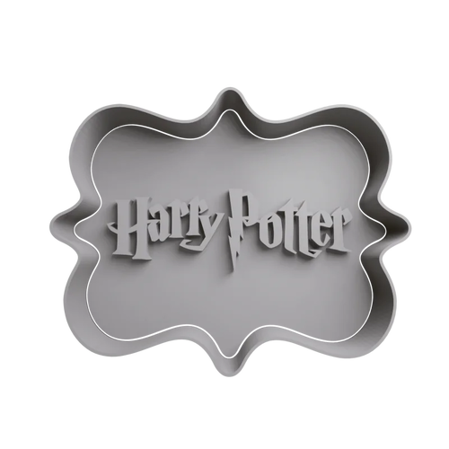 Emporte-pièce en forme de logo harry potter