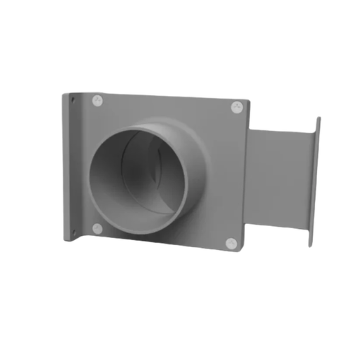 Valve de vide de saleté de mur pour tuyau pu de 63 mm