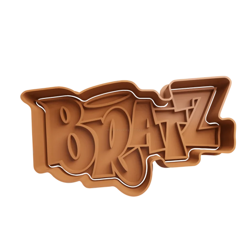 Emporte-pièce mignon en forme de logo bratz