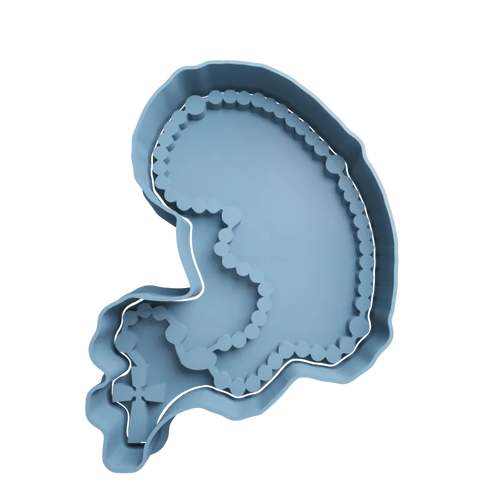 Emporte-pièce en forme de chapelet