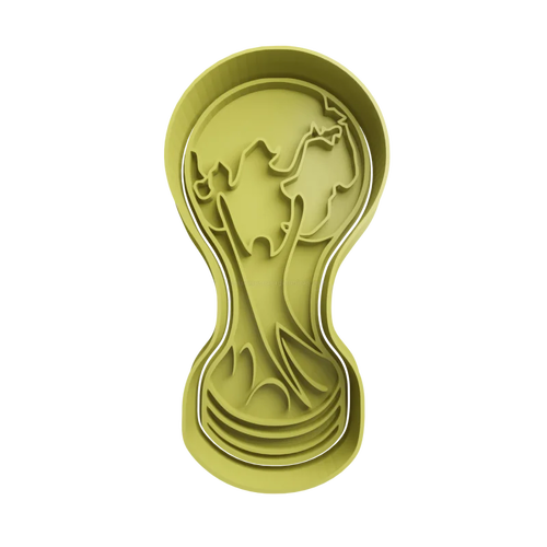 Emporte-pièce de biscuits coupe du monde de football