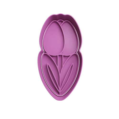 Emporte-pièce en forme de tulipe