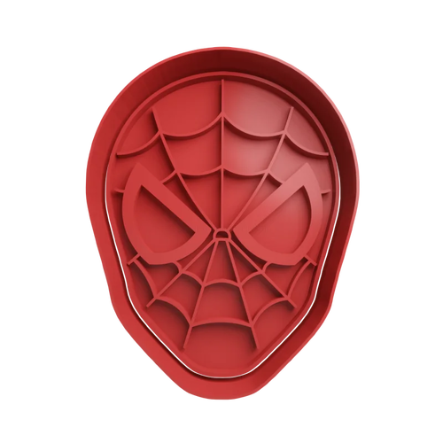 Emporte-pièce en forme de tête de spiderman