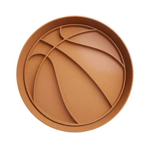 Emporte-pièce en forme de ballon de basket