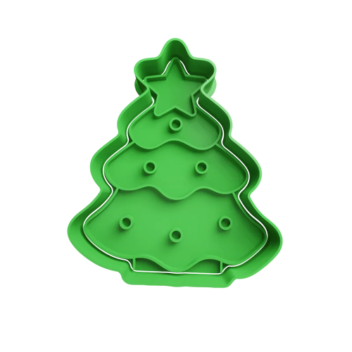 Emporte-pièce en forme de sapin de noël