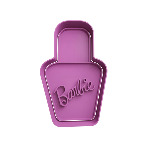 Emporte-pièce à vernis à ongles barbie