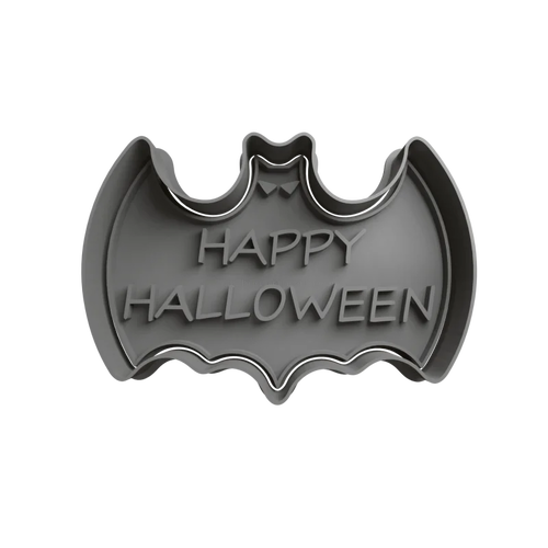 Emporte-pièce chauve-souris joyeux halloween