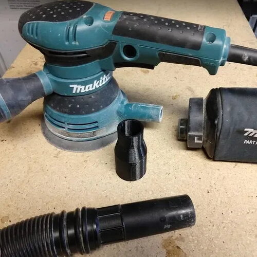 Makita bo5041 adaptateur ponceuse vers tuyau 1,25