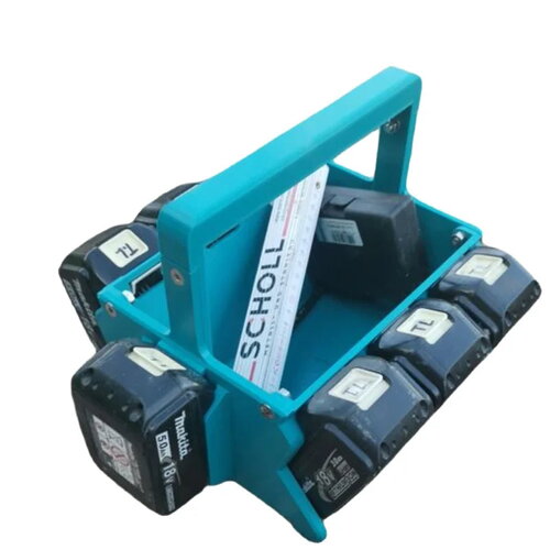 Support de batterie makita transportable
