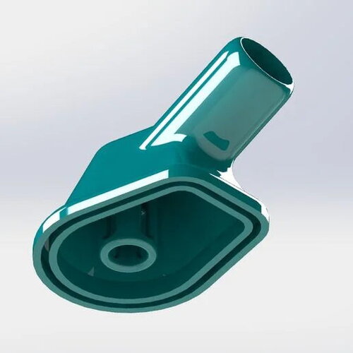 Tête d'aspiration pour machine de forage à mains libres
