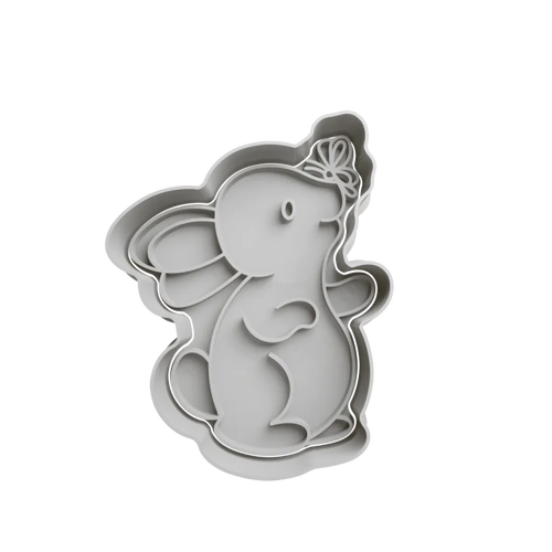 Emporte-pièce en forme de lapin