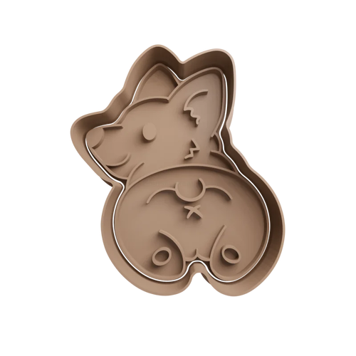 Emporte-pièce en forme de chien corgi