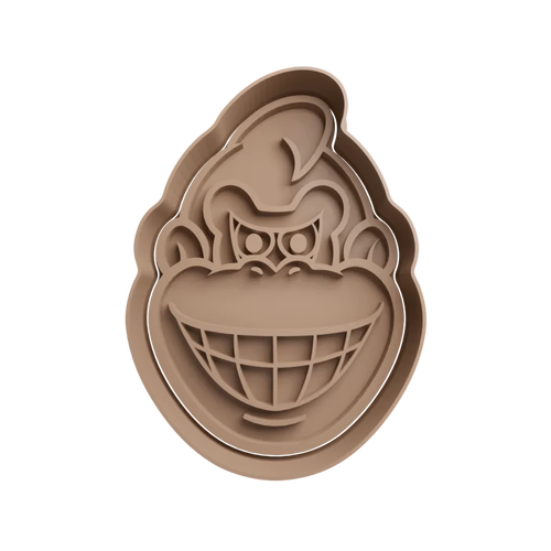 Emporte-pièce en forme de tête de donkey kong