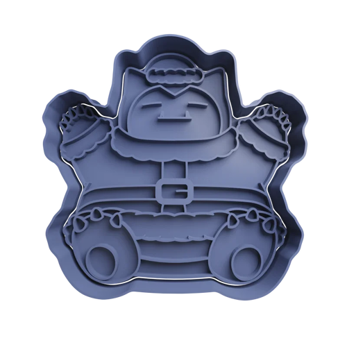 Emporte-pièce de noël snorlax