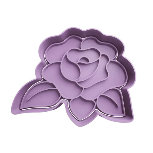 Emporte-pièce en forme de rose