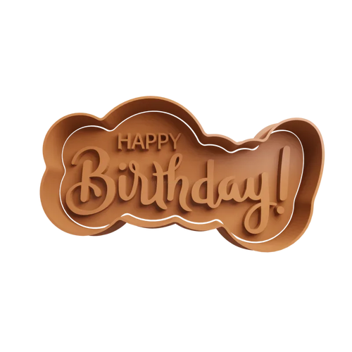Emporte-pièce joyeux anniversaire