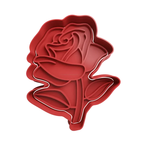 Emporte-pièce en forme de rose