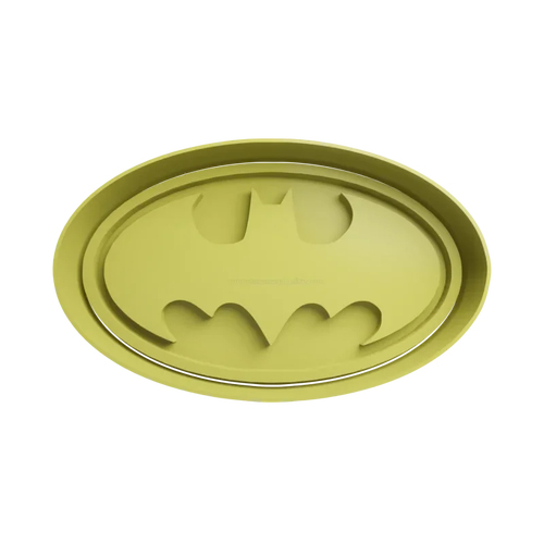 Emporte-pièce en forme de logo batman