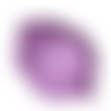 Emporte-pièce en forme de cercle avec des feuilles de feuillage