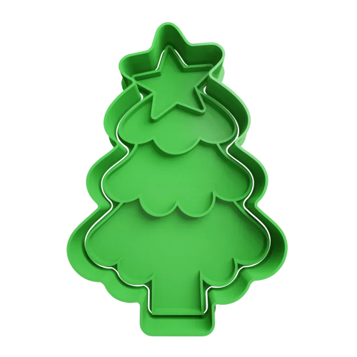 Emporte-pièce en forme de sapin de noël