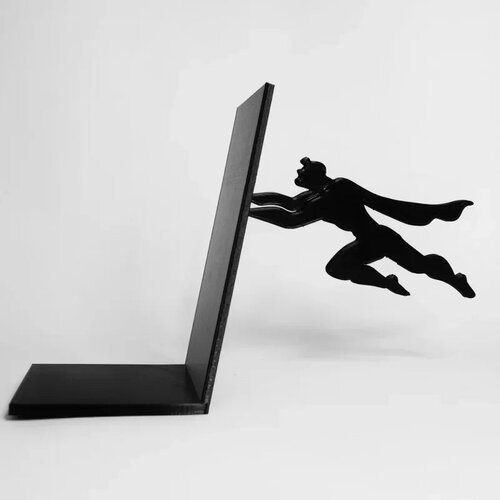 Serre-livres superman
