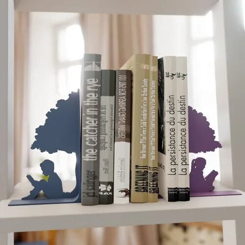 Serre-livres de lecture garçon et fille
