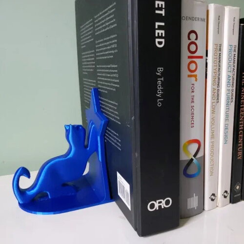 Serre-livres étoile pour chat