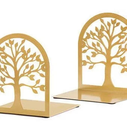 Serre-livres en forme d'arbre