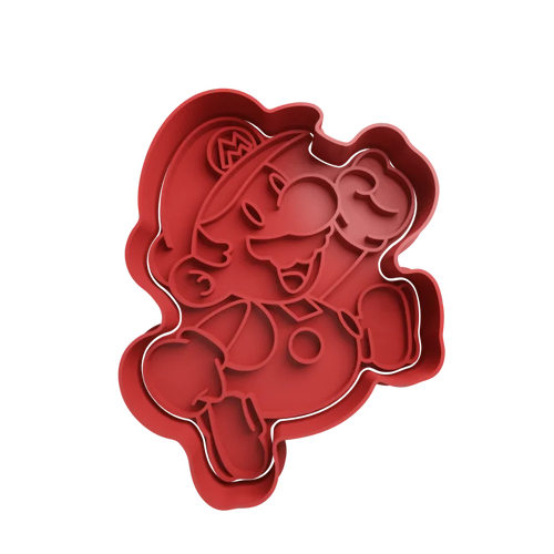 Emporte-pièce en papier mario bros