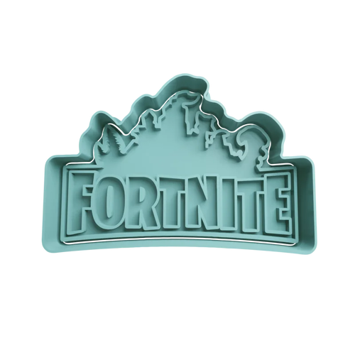 Emporte-pièce en forme de logo fortnite