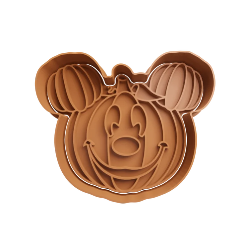 Emporte-pièce mickey tête de citrouille