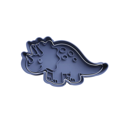 Emporte-pièce triceratops