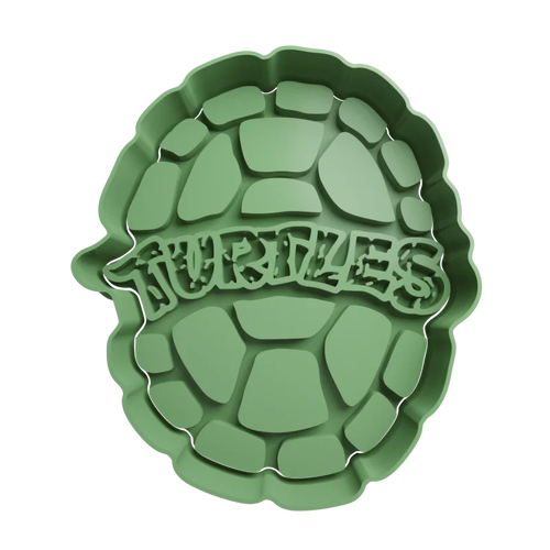 Emporte-pièce tortue ninja en forme de carapace