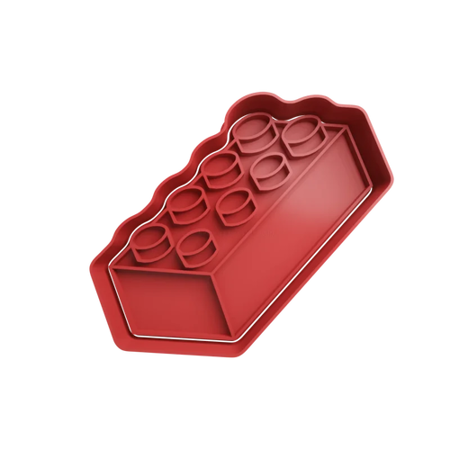 Emporte-pièce en forme de brique lego