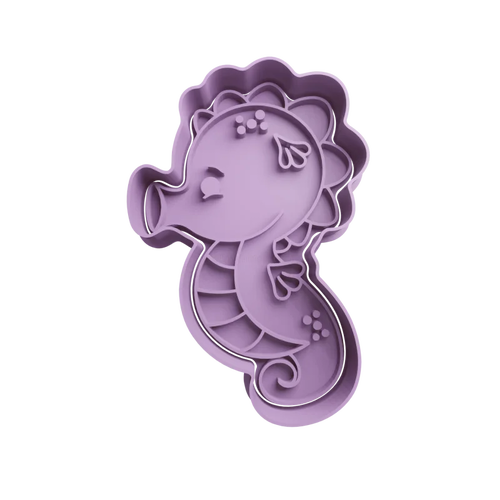 Emporte-pièce en forme d'hippocampe